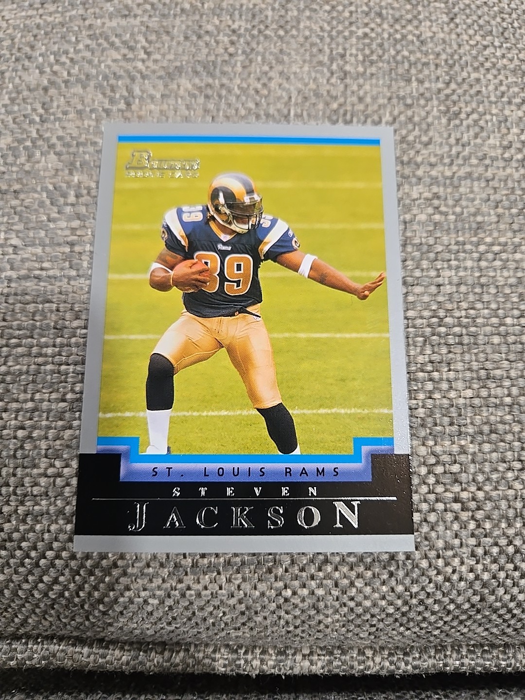 2004 Bowman Steven Jackson Rookie RC #260 Rams