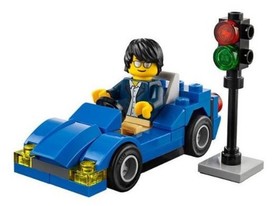 Lego City Blue Car 30349 Polybag_