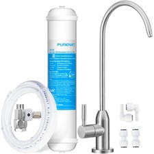 Under Sink Water Filter - Water Filter with Faucet for Home Bar and Bathroom,...