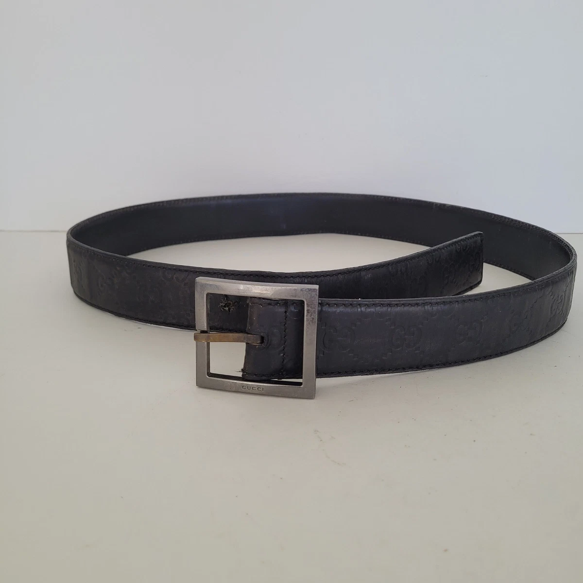 Gucci Guccissima Belt In Men