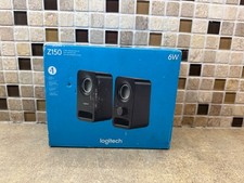 Logitech Z150 Multimedia Speakers Black 980000802 Clear Stereo Sound