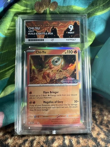 Chi-Yu 057 (Prerelease) 057 Sv: Scarlet Violet Promo Cards Holo Ace Graded 9