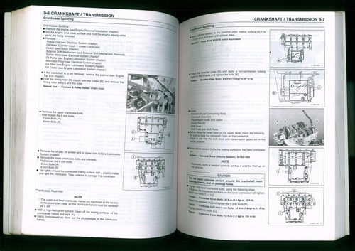Kawasaki ZX6R A1 (2002) Manuale Officina Libretto Riparazione ZX 6R Ninja 636 A FA56 - Foto 12 di 24