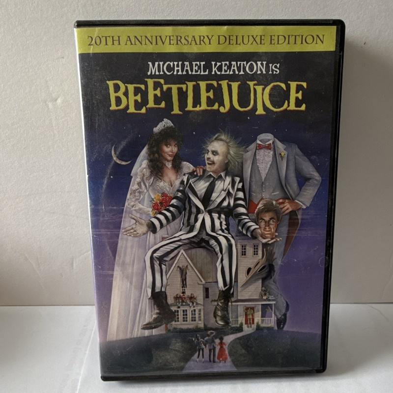 Warner Home Video Beetlejuice DVD 20th Anniv Deluxe Ed PG WS R1 92 Min
