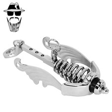 ORIGINAL LOWRIDER 5-Hole Slammer Flat Double Wing Springer Fork Crown Chrome.
