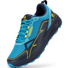 FitVille Mens Wide Trail Running Shoes Walking Sneakers with Arch Support