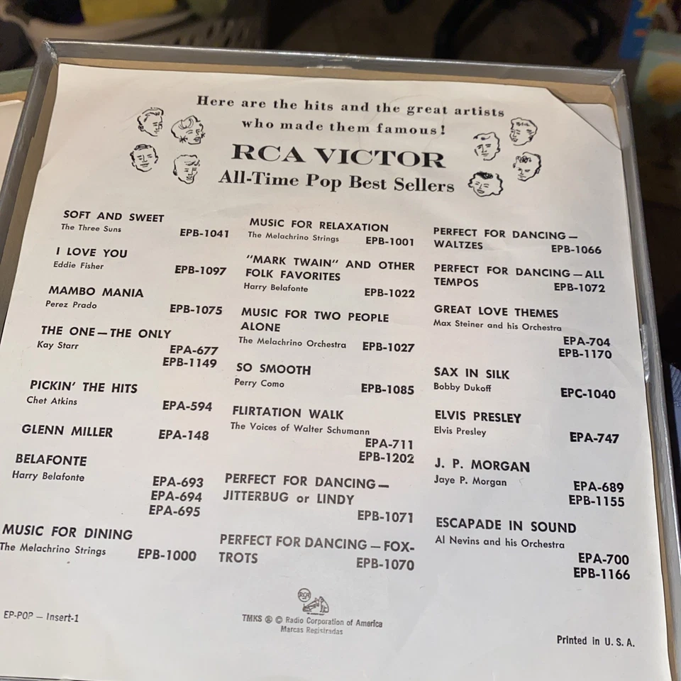 Lot of 10 Glenn Miller & His Orchestra 45 RPM EPs - RCA Victor Foto 4 de 4