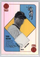 2003 Topps Chrome Relics Red Back Refractor Todd Helton #RBCR-TH HOF i6j