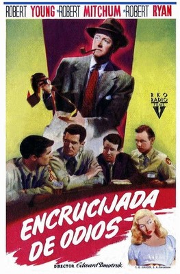 Crossfire 1947 5 Filmplakat Kunstdruck Hollywood FilmRoom limitiert Interior Stud