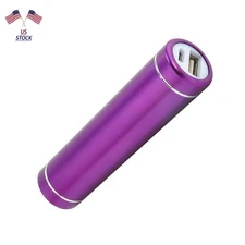DC 5V Mini Purple 5V USB Power Bank DIY Case Charger Box Kit For 18650 Battery e