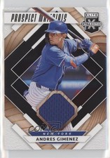 2020 Panini Elite Extra Edition Prospect Materials Black Andres Gimenez 0lc5