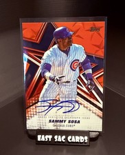 2026 Topps Series 1: Sammy Sosa BSA-SS Auto 02/25