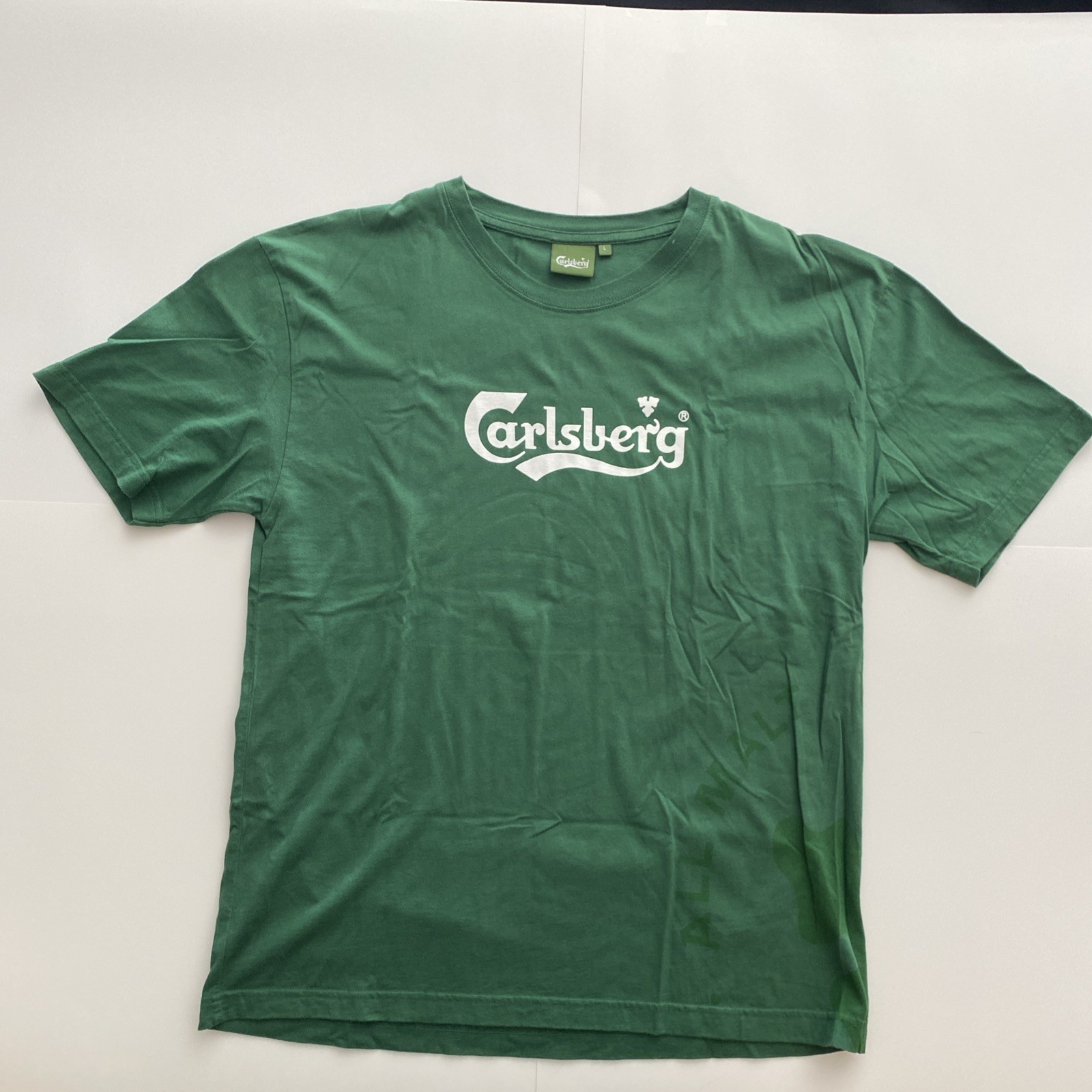 Carlsberg Beer T-Shirt - L - Probably the Best Beer in the World