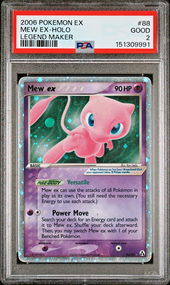 Mew Pokémon TCG Professional Sports Authenticator (PSA) Ultra Rare