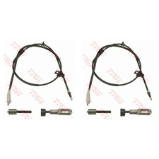2x TRW Handbremsseil Seilzug Feststellbremse für Volvo V70 II SW 2.4 D5 AWD
