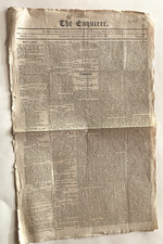 COLONIAL NEWSPAPER THE ENQUIRER HABEAS CORPUS DEBATE 1807