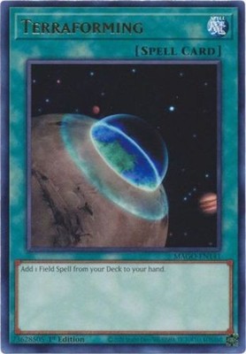 Terraforming - MAGO-EN141 - Rare - 1st Edition - Near Mint