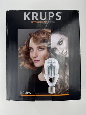 Krups CF6000N1 Trockenhaube defekt schaltet ab Haartrockner weiß OVP