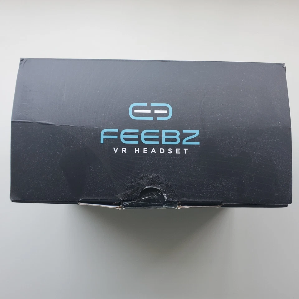 Feebz VR Headset Black Blue VR Phone Compatible - Image 2 of 4