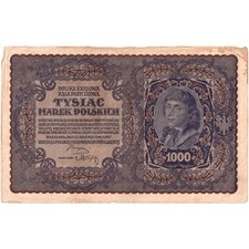 [#1291712] Polska, 1000 Marek, 1919-08-23, VF(30-35)