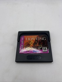 Sega Game Gear Lot Of 5 Games - X-Men - Ms Pacman - Aladdin - Lion King- Sonic