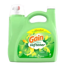 Gain Aroma Boost Ultra Original Scent Liquid Fabric Softener, 190-Load, 140 oz