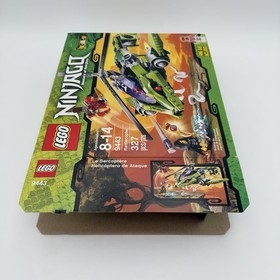 Lego Ninjago 9443 Rattlecopter Kai ZX Lloyd Garmadon Fang Suei Mini Figures