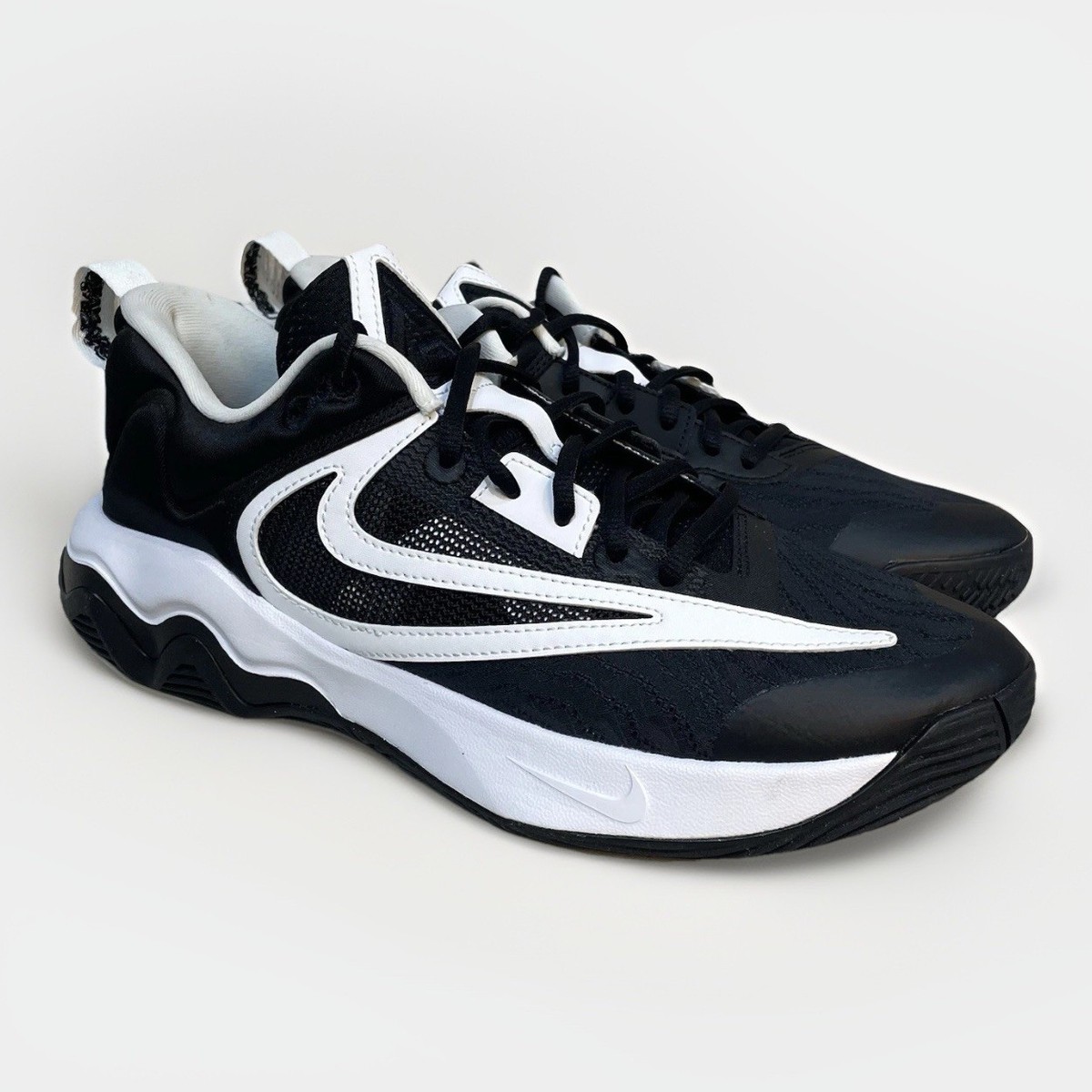 Nike Giannis Immortality 3 Shoes Mens Sz 9 White/Black DZ7533-003