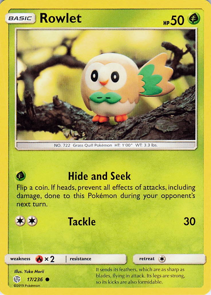 Rowlet Common 17/236 Yuka Morii