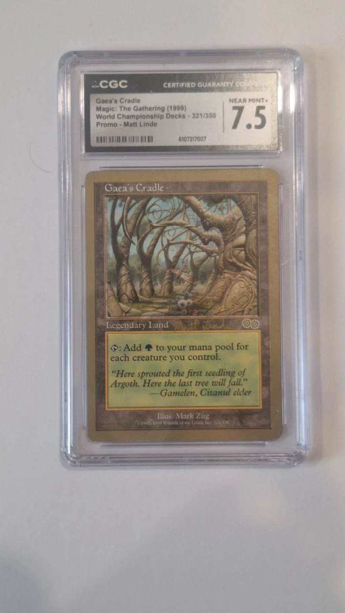 Gaea's Cradle Magic: The Gathering Individual Trading Card Games