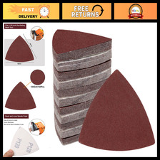 120 Pcs Triangle Sanding Pads - 120 Grit Hook & Loop Sandpaper for Multi Tool 0.30 per gallon