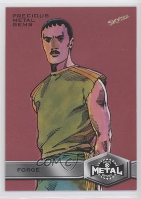 2020 Upper Deck Marvel X-Men Metal Universe High Series PMG Red /100 Forge 1e2k