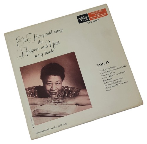 7" Reel Ella Fitzgerald Rodgers & Hart Song Book Vol 4 - Verve VST-10004 Tested
