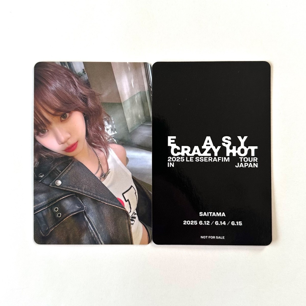 LE SSERAFIM] EASY CRAZY HOT / DIFFERENT Preorder Saitama Universal