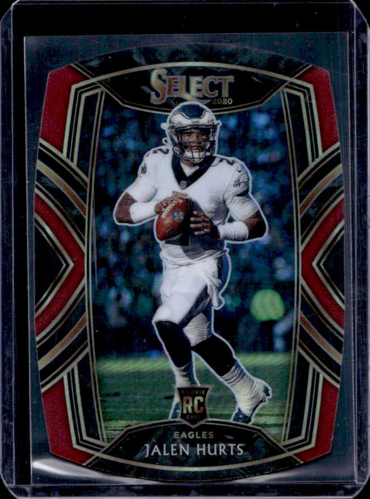 2020 Select Jalen Hurts Maroon Prizm Die Cut Club RC #250 Eagles