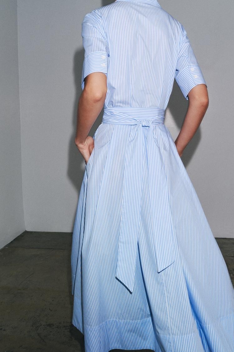 NWT ZW COLLECTION POPLIN SHIRT DRESS XS 2640 $100 thumbnail 7