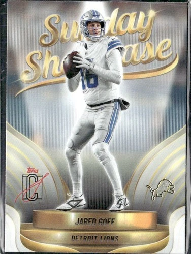 2025 Topps Signature Jared Goff Base (RAW)