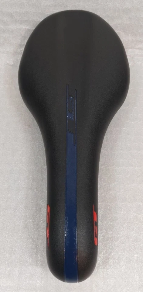 Asiento/sillín de cuero para bicicleta de montaña de carretera GT Foto 3 de 4