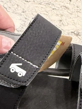 Unisex Child Sandals Black See Kai  Run New With Tags