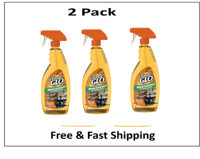 #ad #ad Orange Glo Wood Furniture 2 in 1 Clean amp; Polish Spray 16 oz Pack of 3 $12.99