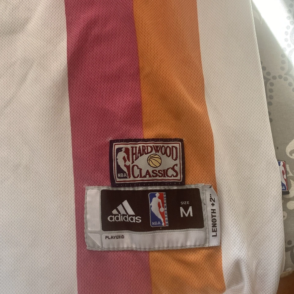 Rare Vintage Adidas HWC NBA Miami Heat Dwyane Wade Floridians Basketball Jersey - Image 3 of 3