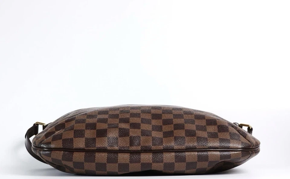 Louis Vuitton Bloomsbury GM Damier Ebene Coated Canvas Calfskin Crossbody w/ COA - Image 3 of 4