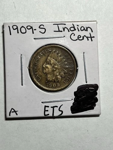 1909-S Indian Head Cent 1c XF Key Date
