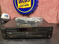 Sony CDP C515 ,5 Compact Disc Player With Remote Tested