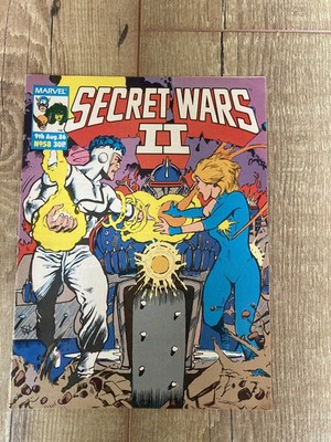 Secret Wars 2 No 58 9th August 1986