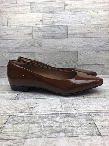 Clarks Lackleder Artisan Ballerinas braun Damen 7 M