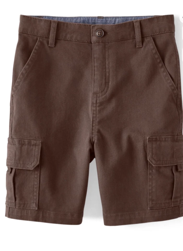 Gymboree Boys 12 Safari Rosa Lémur Camiseta Marrón Carga Pantalones Cortos Conjunto Nuevo con Etiquetas 2023 Sabana Foto 4 de 4