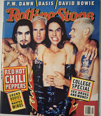 Rolling Stone #719 (Oct 19 1995) Red Hot Chili Peppers/PM Dawn