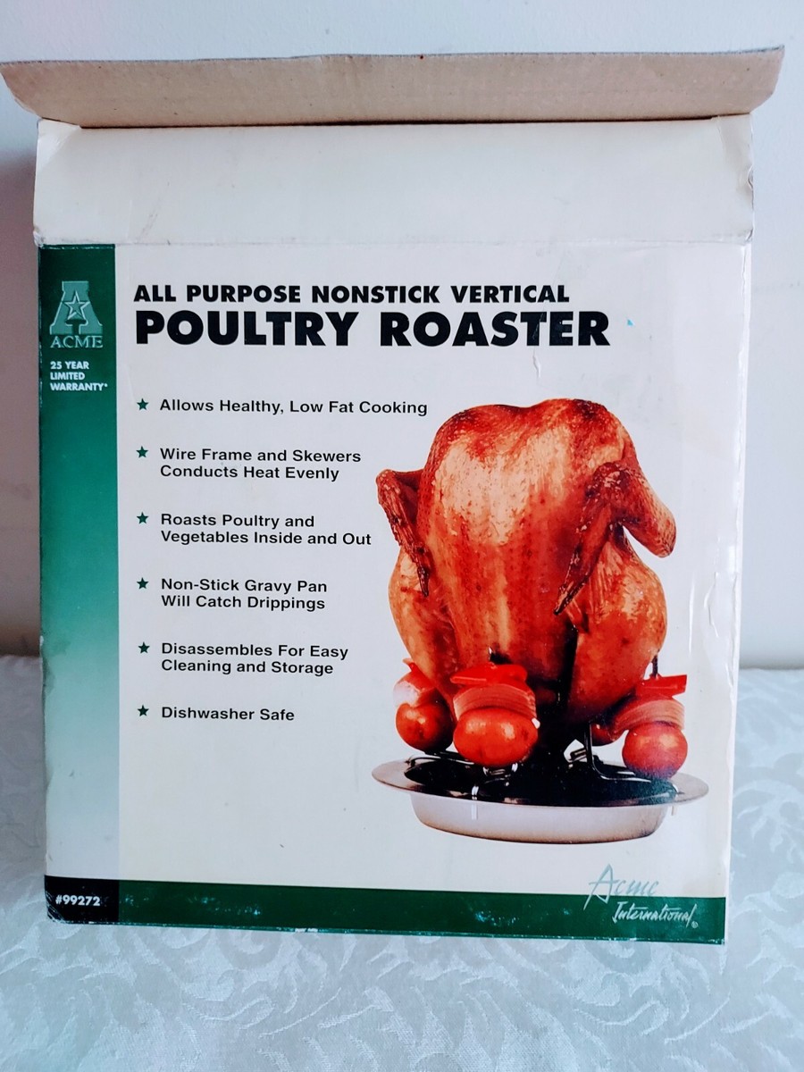 Vertical Nonstick Poultry Roaster. Makes Great Chicken! | eBay