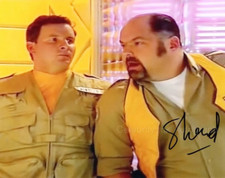 SHEND aka CHRIS HARZ as Warden Knot - Red Dwarf GENUINE SIGNED AUTOGRAPH